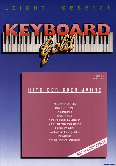 Keyboard Gold 8 - Hits Der 60er Jahre