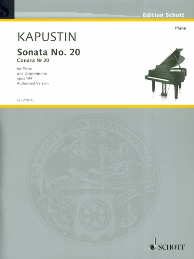 N. Kapustin: Sonata No. 20 op. 144, Klav
