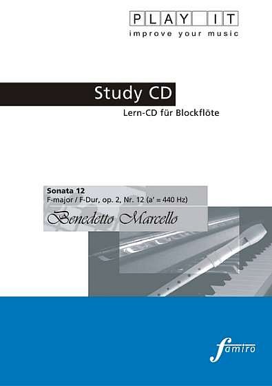 AQ: B. Marcello: Sonata 12 op. 2 F-Dur fuer Blockfl (B-Ware)