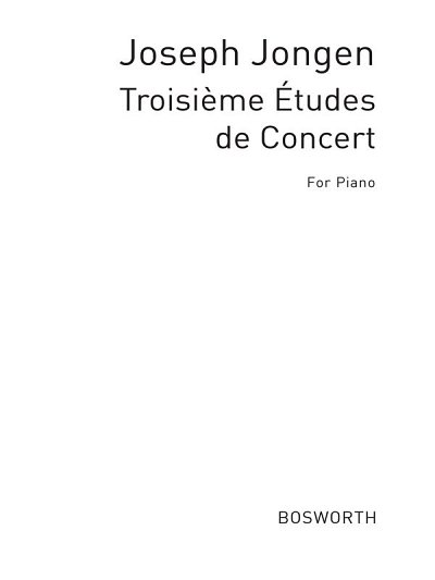 J. Jongen: Troisième Études de Concert op. 65/3