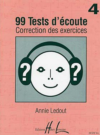 A. Ledout: 99 Tests d'écoute 4, Ges/Mel (Lösung)