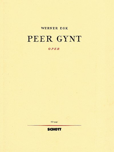 W. Egk: Peer Gynt  (KA)