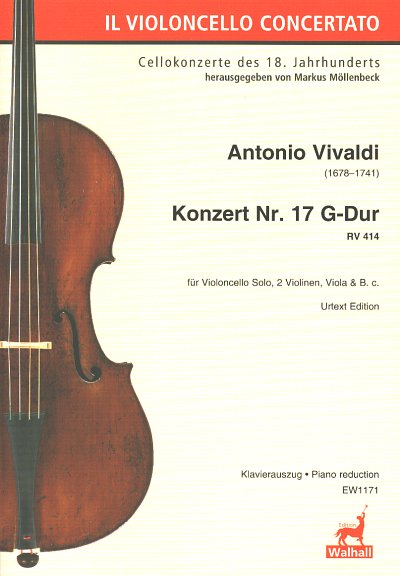 A. Vivaldi: Konzert G-Dur Nr. 17 RV 414, Vc2VlVaBc (KASt)