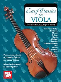 Easy Classics For Viola, VaKlv (KlavpaSt)