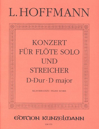 K. Pojar: Konzert für Flöte D-Dur, FlKlav (KASt)