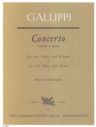 B. Galuppi: Konzert E-Moll
