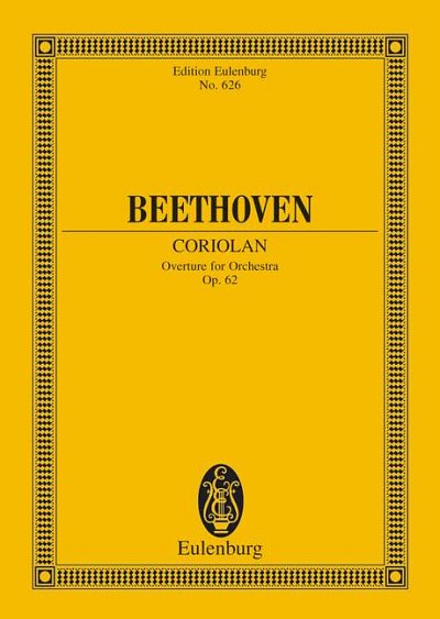 DL: L. v. Beethoven: Coriolan, Orch (Stp)
