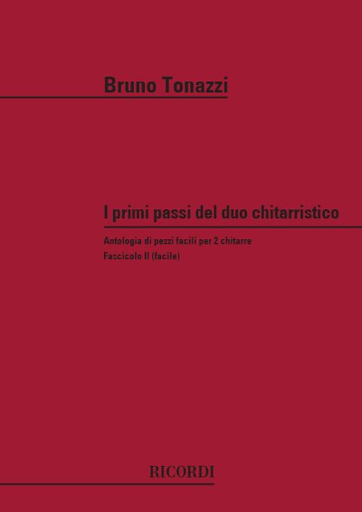 B. Tonazzi: Primi Passi Del Duo Chitarristico