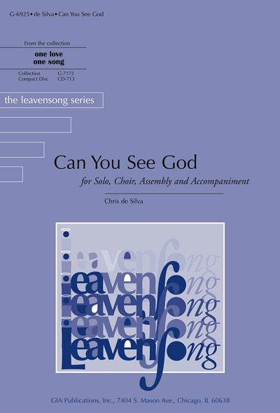 Can You See God - Set of instrument parts, Ch (Stsatz)