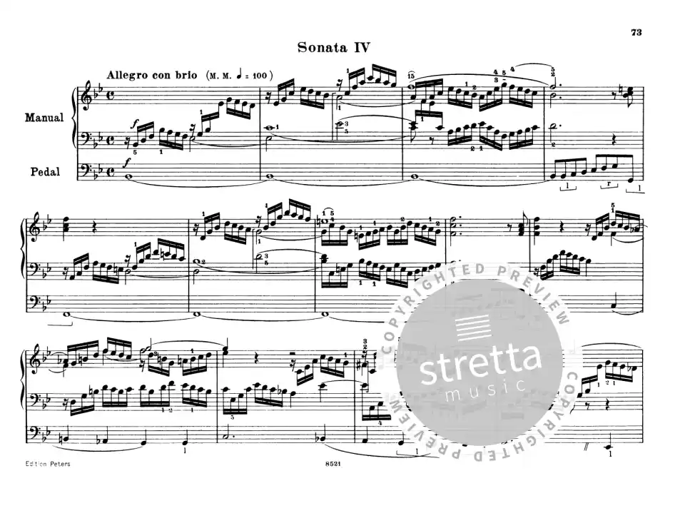 F. Mendelssohn Barth: Orgelwerke, Org (5)