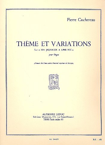 Theme Et Variations Op16, Org