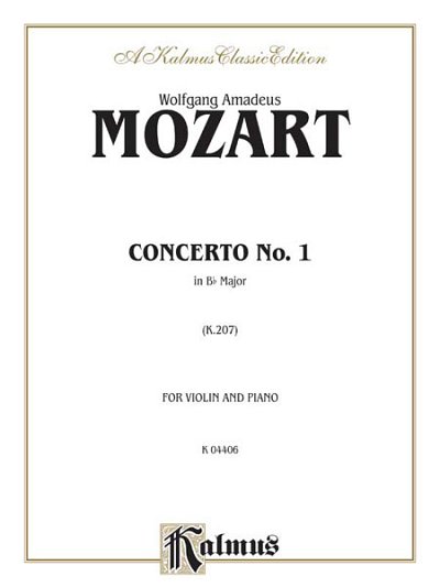 W.A. Mozart: Violin Concerto No. 1, K. 207