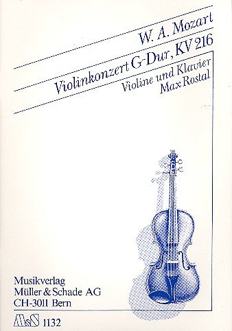 W.A. Mozart: Konzert 3 G-Dur Kv 216 - Vl Orch