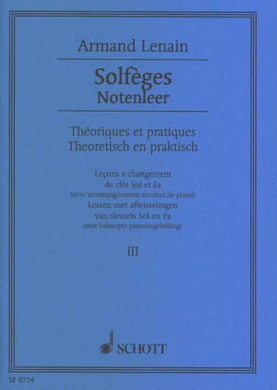 L. Jean: Solfèges Nr. 3, Ges