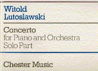 Concerto For Piano And Orchestra (Solo Part), Klav