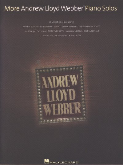 A. Lloyd Webber: More Andrew Lloyd Webber Piano Solos