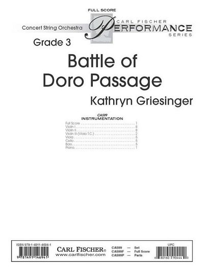 G. Kathryn: Battle of Doro Passage, Stro (Part.)