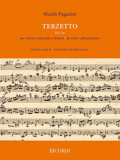 N. Paganini: Terzetto, VlVcGit (Pa+St)