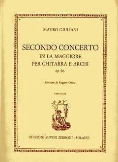 M. Giuliani: Secondo Concerto in La Magg Op 36  (Part.)