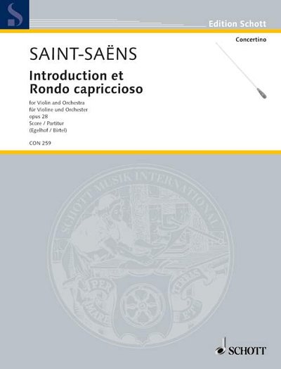 DL: C. Saint-Saëns: Introduction et Rondo capric, VlOrch (Pa