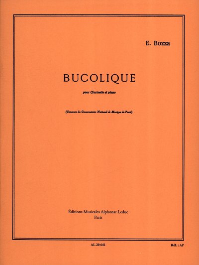 E. Bozza: Bucolique, KlarKlv (KlavpaSt)