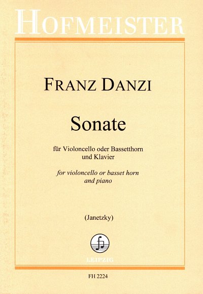 AQ: F. Danzi: Sonate (B-Ware)