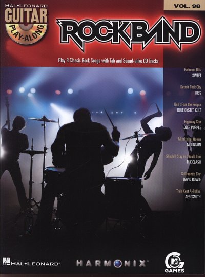 GitPA 98: Rock Band, Git (Tab+CD)