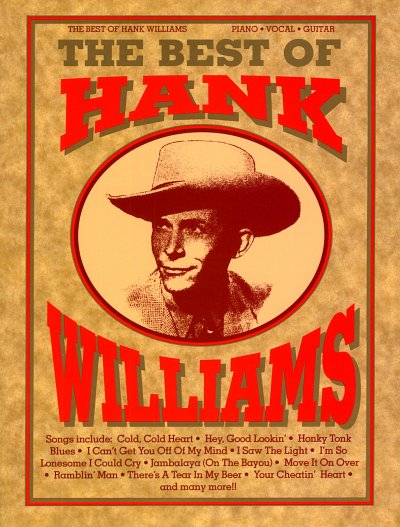 The Best of Hank Williams - 2nd Edition, GesKlavGit