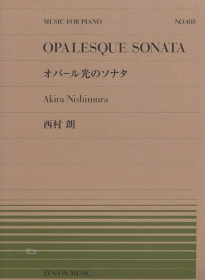 A. Nishimura: Opalesque Sonata 488, Klav