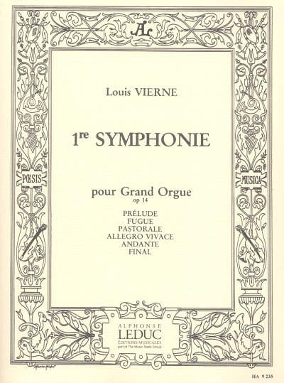 L. Vierne: Symphonie No. 1 Op. 14, Org