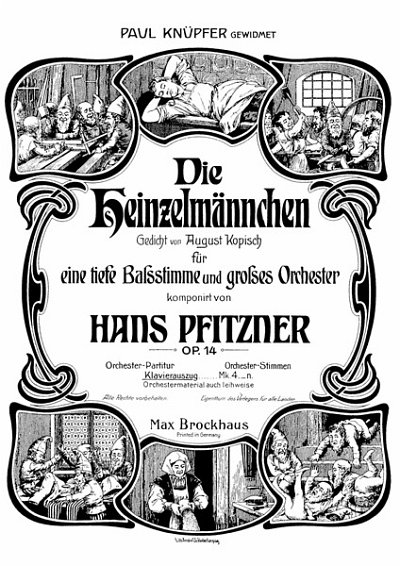 H. Pfitzner: Die Heinzelmaennchen Op 14