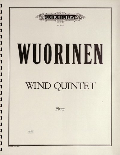 Wuorinen Charles: Wind Quintet