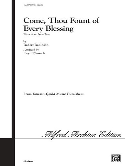 Come Thou Fount of Every Blessing, Gch;Klav (Chpa)