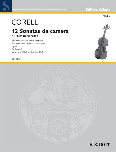 A. Corelli: 12 Kammersonaten