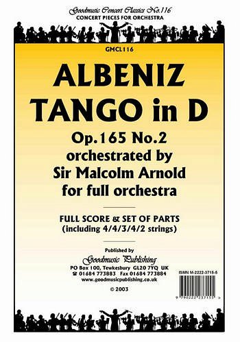 I. Albéniz: Tango, Sinfo (Pa+St)