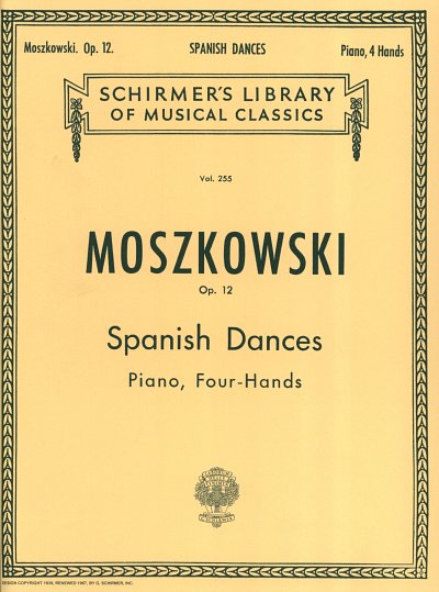M. Moszkowski: 5 Spanish Dances op. 12 , Klav(4hd)