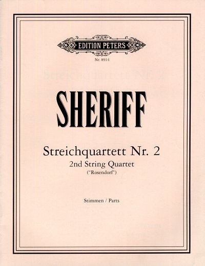 Sheriff Noam: Streichquartett Nr. 2 "Rosendorf" (1996)