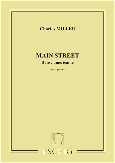 C. Miller: Main Street Piano , Klav