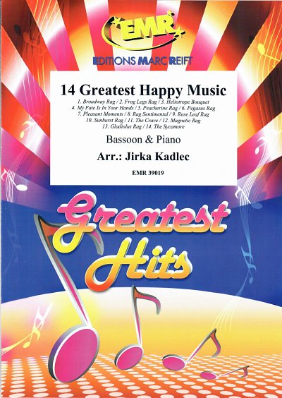J. Kadlec: 14 Greatest Happy Music, FagKlav