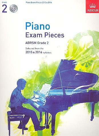 Piano Exam Pieces 2015 & 2016, Grade 2, Klav (+CD)