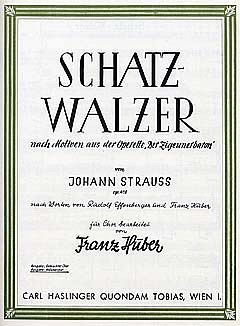 J. Strauß (Sohn): Schatzwalzer op. 418