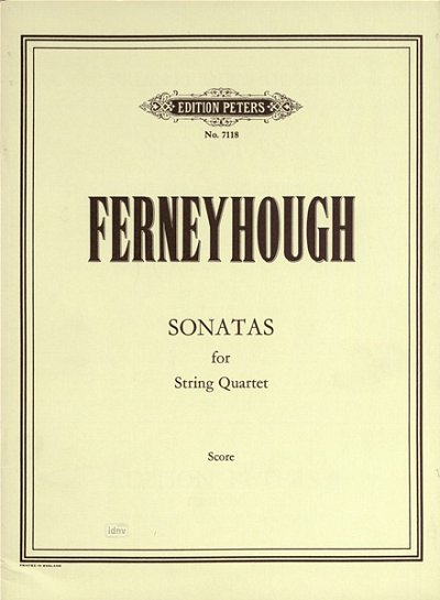 B. Ferneyhough: Sonaten für Streichquartett