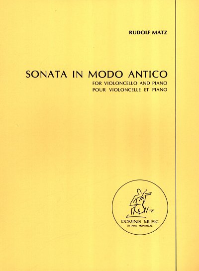 Matz Rudolf: Sonata In Modo Antico