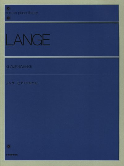 G. Lange: Klavierwerke, Klav