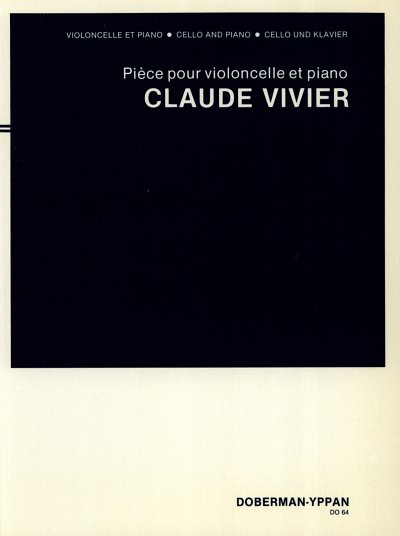 C. Vivier: Pièce pour violoncello et pian, VcKlav (KlavpaSt)