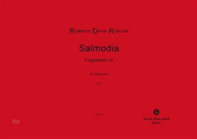 Rusconi, Roberto David: Salmodia Oboe
