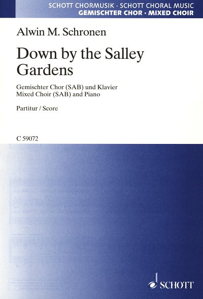 A.M. Schronen: Down by the Salley Gardens, Gch3Klav (Chpa)
