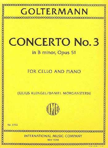 G. Goltermann: Concerto No. 3 B minor op. 51, VcKlav