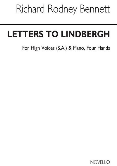 R.R. Bennett: Letters To Lindbergh, Ch2Klav (Bu)
