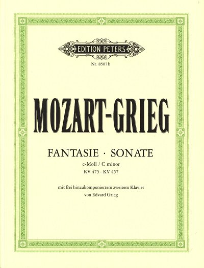 W.A. Mozart: Fantasie und Sonate c-Moll KV 47, 2Klav (Part.)
